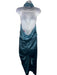 Elliatt Size L Slate Blue Polyester Sleeveless Halter Shine Split neck Jumper Slate Blue / L