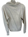 Champion Size XS Light Grey Cotton Blend Quarter Zip Long Sleeve Sweatshirt Light Grey / XS