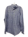 Ralph Lauren Size XLT Blue & White Cotton Gingham Button up Long Sleeve Shirt Blue & White / XLT