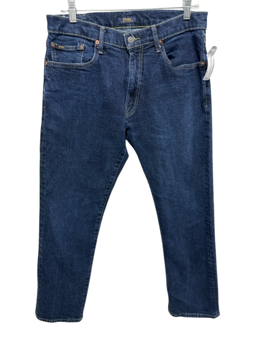 Polo Size 32 Medium Wash Cotton Solid Jean Men's Pants Medium Wash / 32