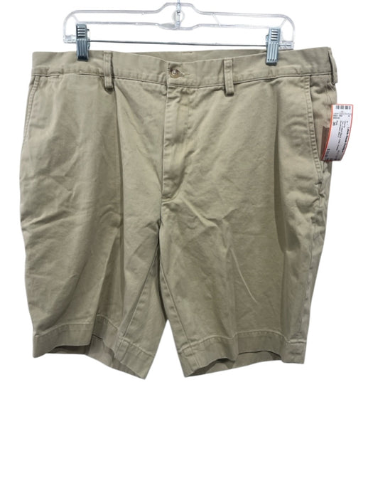 Polo Size 36 Tan Cotton Blend Solid Khakis Men's Shorts Tan / 36
