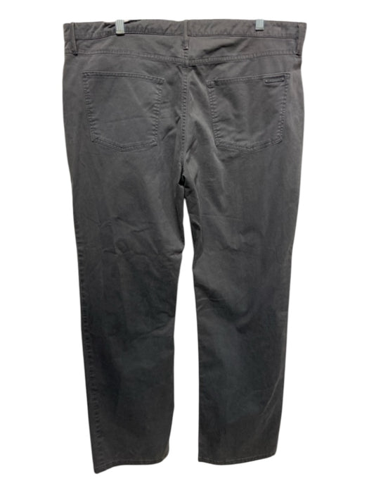 Burberry Size 38 Grey Cotton Solid Khakis Men's Pants 38