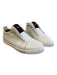 Christian Louboutin Shoe Size 39 White Leather Spike Detail Round Toe Shoes White / 39