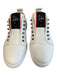 Christian Louboutin Shoe Size 39 White Leather Spike Detail Round Toe Shoes White / 39