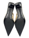 Mango Shoe Size 37 snake print Pointed Toe Sling back Bow Heels snake print / 37