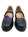 naturalizer Shoe Size 8.5 Black Leather Platform Mary Jane Loafers Black / 8.5