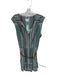 Cartolina Size M Green & Purple Polyester Blend Sleeveless Kaleidoscope Dress Green & Purple / M