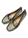 Coach Shoe Size 8B Brown & Tan Canvas & Leather Logo Horsebit Loafers Brown & Tan / 8B