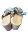 Chocolat Blu Shoe Size 8 Brown & Silver Leather Buckle Cork Platform Sandals Brown & Silver / 8