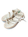 Cecelia New York Shoe Size 9 Cream & Tan Leather Wicker Platform Sandals Cream & Tan / 9