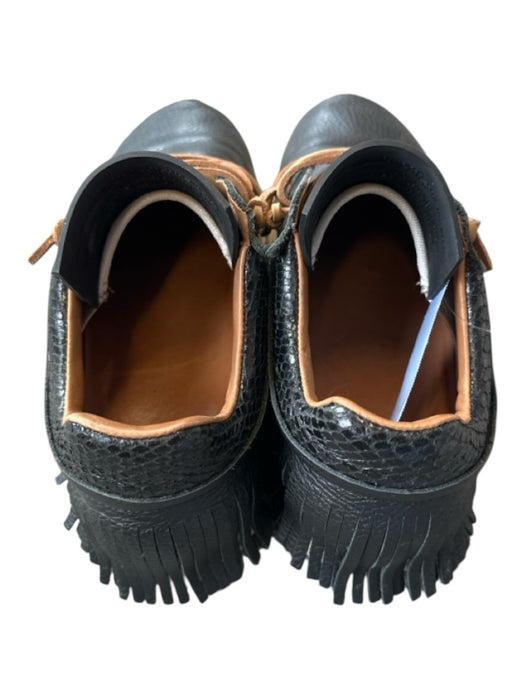 Esse Ut Esse Shoe Size 38 Black Leather Fringe Shoes Black / 38