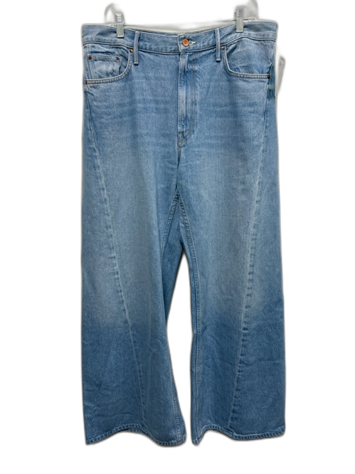 SNACKS! Mother Size 32 Light Wash Cotton High Rise Wide Leg Zip Fly Jeans Light Wash / 32