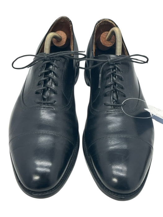 Allen Edmonds Shoe Size 11 Black Leather Solid Dress Men's Shoes Black / 11