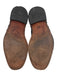 Allen Edmonds Shoe Size 10.5 AS IS Black Leather Broguing Dress Men's Shoes Black / 10.5