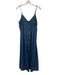 Reformation Jeans Size M / 10 Blue Cotton Denim Spaghetti Strap V Neck Dress Blue / M / 10