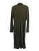Banana Republic Size S Tall Olive Green Lyocell & Modal Long Sleeve Collar Dress Olive Green / S Tall
