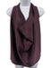 Ramy Brook Size S Dark Purple Silk Blend Halter Tie Top Cowl neck Sleeveless Top Dark Purple / S