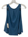 By Anthropologie Size XS Blue Modal Blend Tank top Button Detail Skirt Set Blue / XS