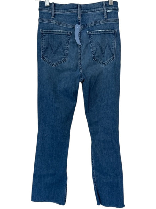 Mother Size 27 medium dark wash Denim Fray Detail Jeans Medium dark wash / 27