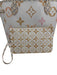 Louis Vuitton White, Pink, Peach Coated Canvas Monogram floral lining Bag White, Pink, Peach / MM