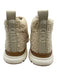 Tod's Shoe Size 38 Beige Boucle Teddy High Top Sneakers Beige / 38