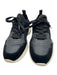 Stuart Weitzman Shoe Size 7 Black & White Mesh Suede Toe Low Top Sneakers Black & White / 7