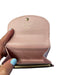 Louis Vuitton Brown & Pink Monogram canvas Snap Closure Coin Purse Wallets Brown & Pink