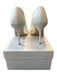 Manolo Blahnik Shoe Size 39 White & yellow Leather Mesh Stiletto Pumps White & yellow / 39