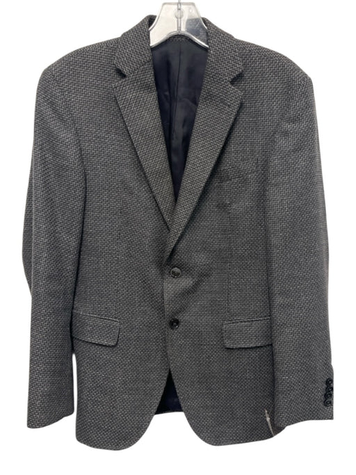 Joop Gray Wool Blend Solid 2 Button Men's Blazer Gray / 34