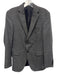Joop Gray Wool Blend Solid 2 Button Men's Blazer Gray / 34
