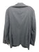 Felix W Gray Wool Solid 2 Button Men's Blazer Gray / 46
