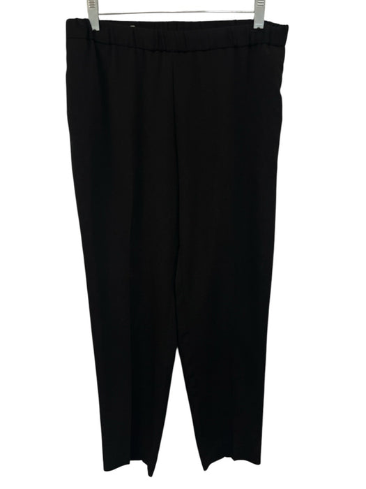 Dries Van Noten Size 40 Black Polyester Elastic Drawstring Waist Pants Black / 40