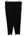 Dries Van Noten Size 40 Black Polyester Elastic Drawstring Waist Pants Black / 40