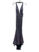 Bravura Size 0 Blue & Purple Polyester duochrome Halter embellished waist Gown Blue & Purple / 0