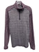 Lululemon Size Est M Gray & Purple Synthetic Striped Men's Long Sleeve Shirt Gray & Purple / Est M
