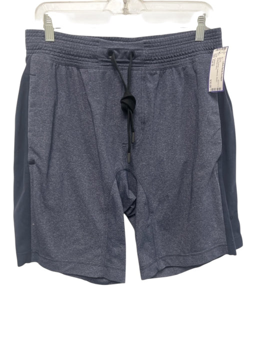Lululemon Size Est M Blue Synthetic Heathered Athletic Men's Shorts Blue / Est M