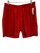 Lululemon Size Est M Red Synthetic Solid Athleisure Men's Shorts Red / Est M