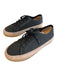 Clarks Shoe Size 6.5 Black Suede Leather Stich Detail Lace Up Shoes Black / 6.5