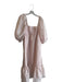 By Anthropologie Size S Pink Polyester 100% Cotton Lining Jacquard Dress Pink / S