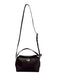 Flattered Burgundy Brown Leather Gold hardware Magnetic Flap Bag Burgundy Brown / XS