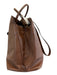 Prada Brown Saffiano Leather Gold hardware Snap Top Tote Bag Brown / M/L