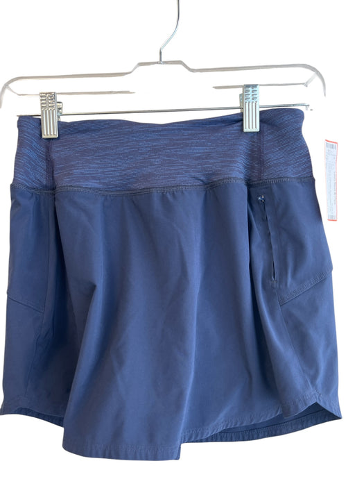 Outdoor Voices Size XS Navy Blue Polyester Elastic Waist Side Pockets Skirt Navy Blue / XS