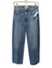 Joe's Size 25 Light Wash Cotton Blend High Rise Straight Leg Cropped Jeans Light Wash / 25