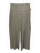 Theory Size XS Taupe Beige Linen & Viscose Elastic Waistband Wide Leg Pants Taupe Beige / XS