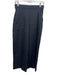 Theory Size XS Midnight Navy Linen & Viscose Elastic Waistband Wide Leg Pants Midnight Navy / XS