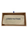 Louis Vuitton White, Red, Blue Pebble Leather Zip Up Logo Continental Wallets White, Red, Blue