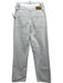 Loro Piana Size 44 Off White Cotton Denim High Waist Button & Zip Fly Jeans Off White / 44