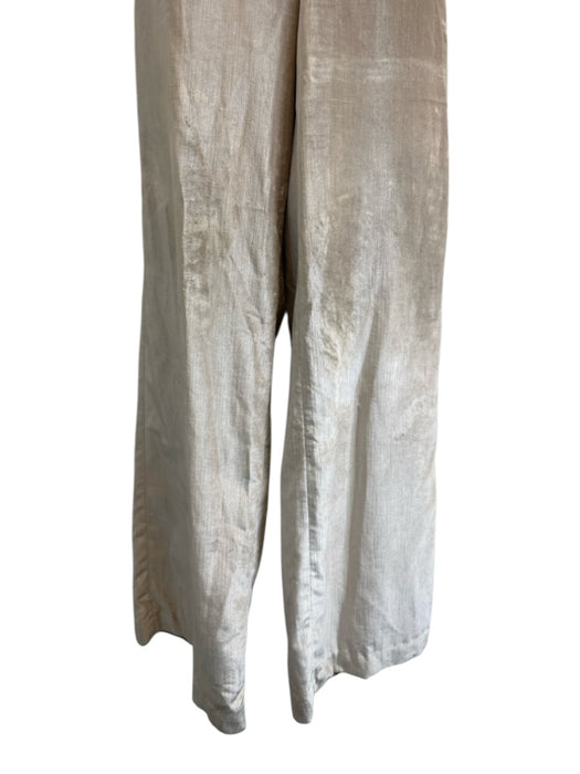 Brunello Cucinelli Size 6 Rose Gold Cotton & Viscose Velvet High Rise Pants Rose Gold / 6