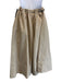 Brandon Maxwell Size 8 Beige Cotton & Polyamide Mid Rise Zip Fly Shorts Beige / 8