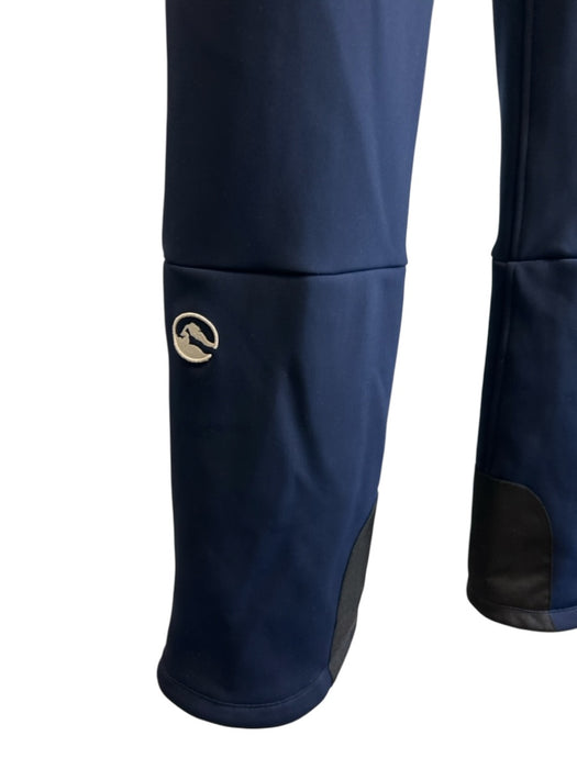 Cordova Size XL Navy & white Polyester Down Ski Pant Hood Zip front Pant Set Navy & white / XL